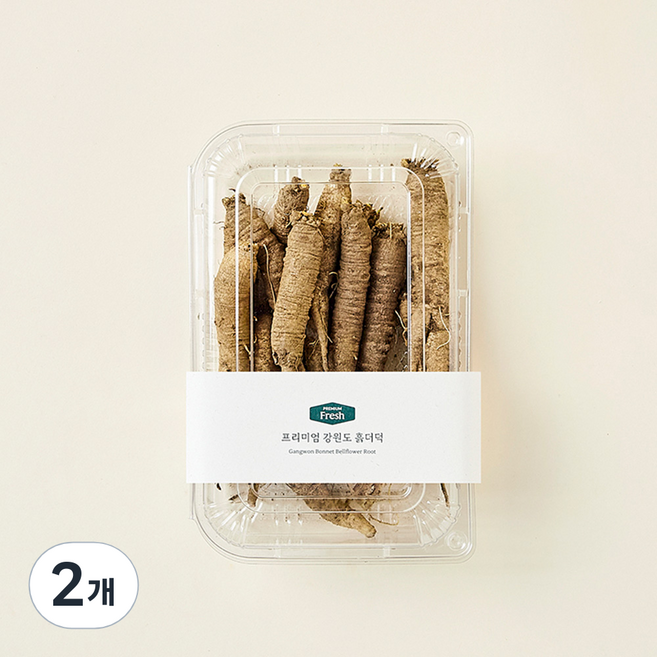 프리미엄 강원도 흙더덕, 300g, 2개