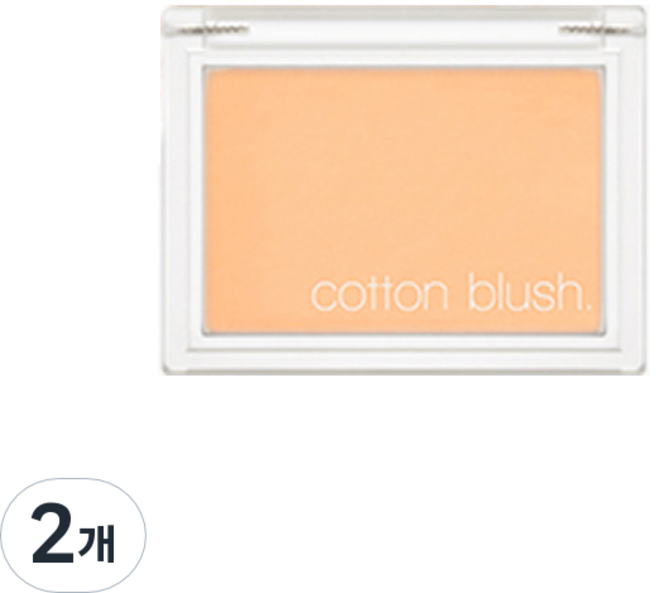 미샤 코튼 블러셔 4g, 만다린 에이드, 2개
