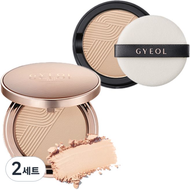 토니모리 결고운 세럼 팩트 14g 본품 + 리필 세트, 01 화사한 빛, 2개