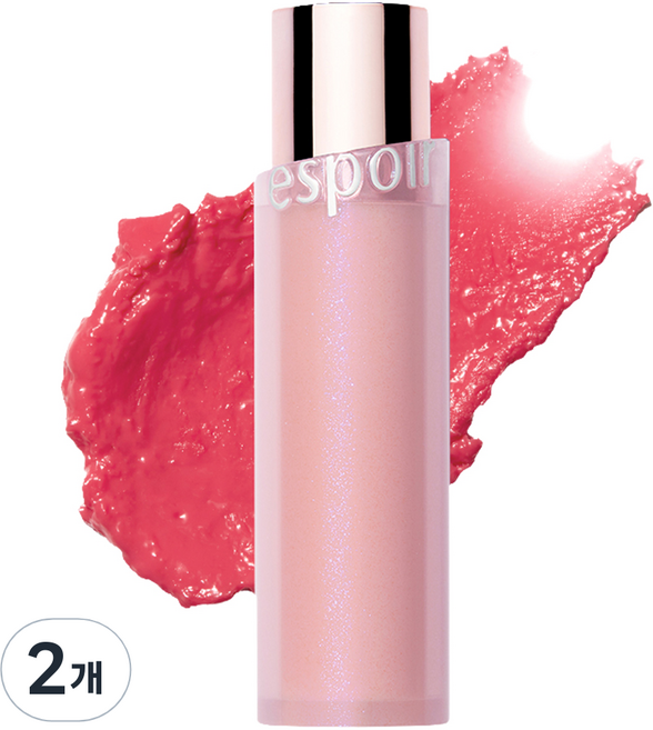 에스쁘아 베어 글로우 립밤, 4호 피크 베리, 3g, 2개