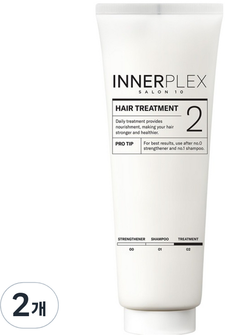 이너플렉스 모발강화 트리트먼트, 240g, 2개