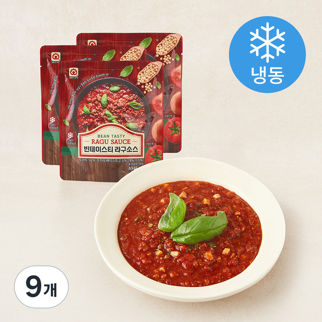 빈테이스티 라구소스 (냉동), 180g, 9개, 1개입