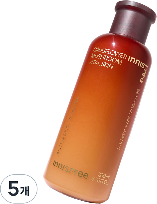 INNISFREE 松茸活力化妝水, 200ml, 5個