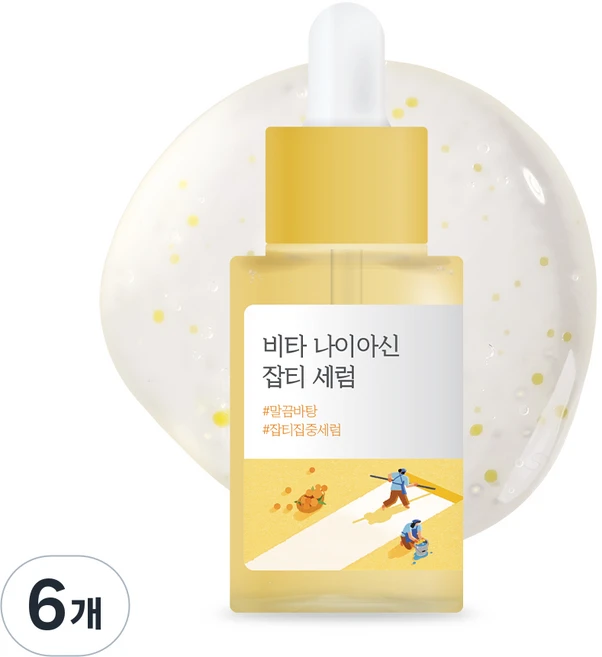 라운드랩 비타 나이아신 잡티 세럼, 30ml, 6개 - 쿠팡