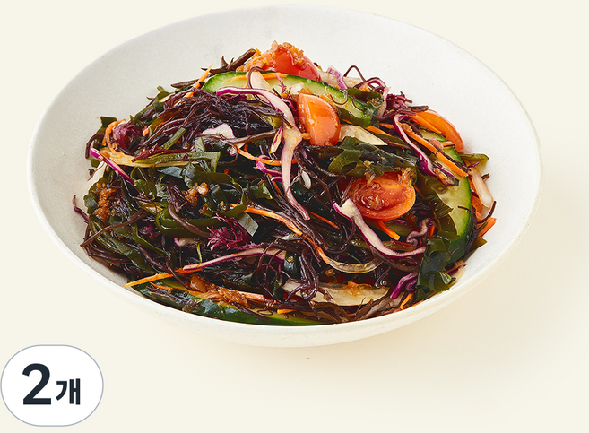 정미경키친 모둠 해초 샐러드, 220g, 2개