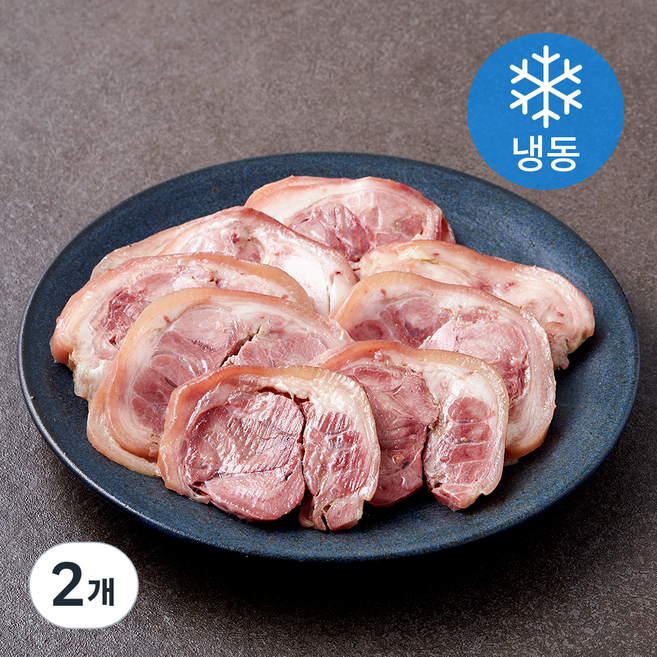 장충동왕족발 훈제족발 (냉동), 1kg, 2개