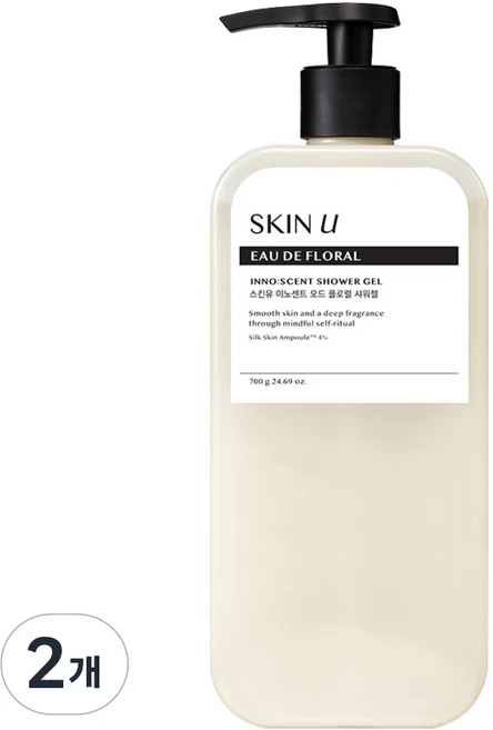 스킨유 이노센트 샤워젤 오드 플로럴, 700g, 2개 - 쿠팡