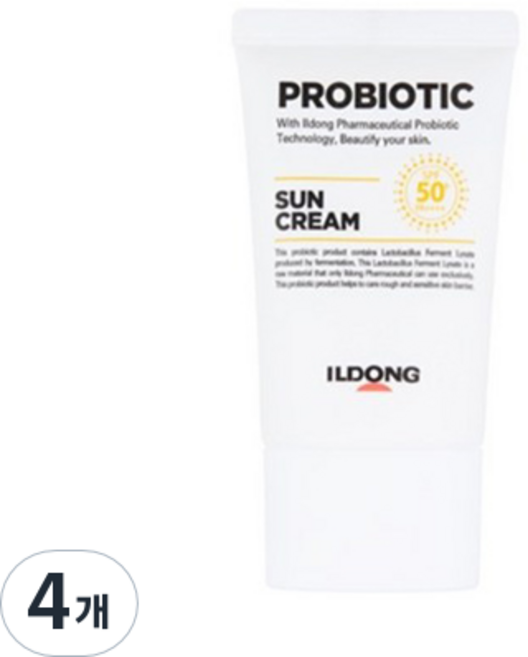 퍼스트랩 프로바이오틱 선크림 SPF50+ PA++++, 50ml, 4개