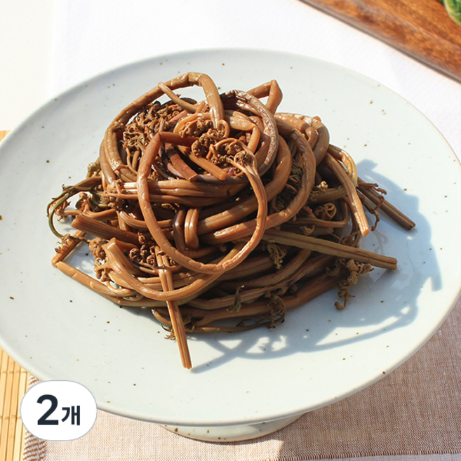 유성물산 데친 고사리, 1kg, 2개