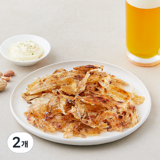 강릉상회 순살구이 쥐포채, 2개, 160g