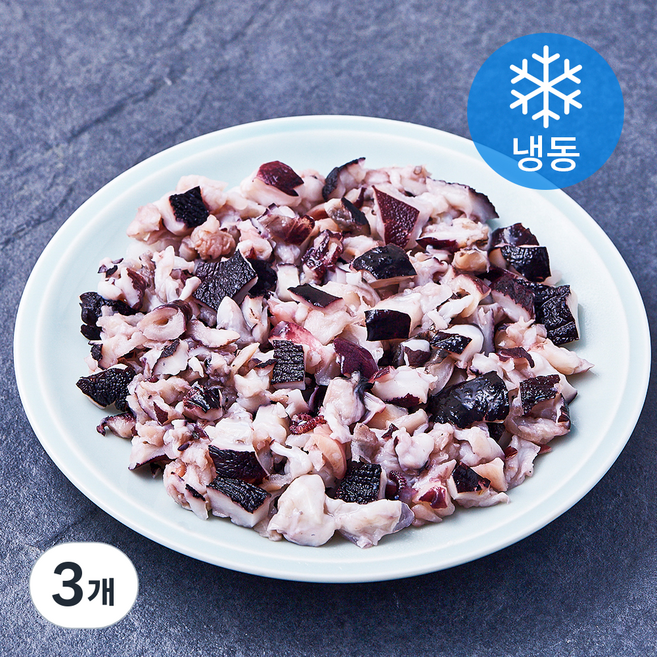 와일드캐치 문어 죽 / 볶음밥용 (냉동), 3개, 250g