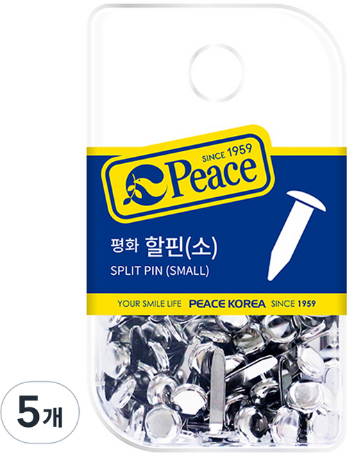 피스코리아 할핀 행거용 소, 55개입, 5개