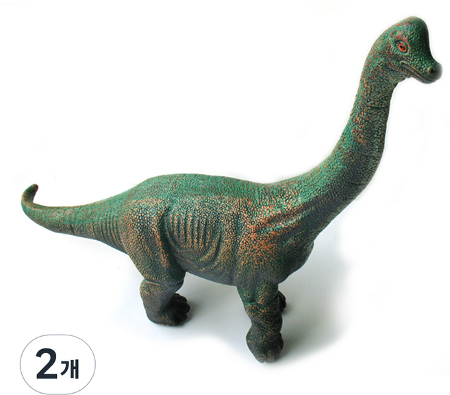 柔軟恐龍 腕龍公仔 大, 2個