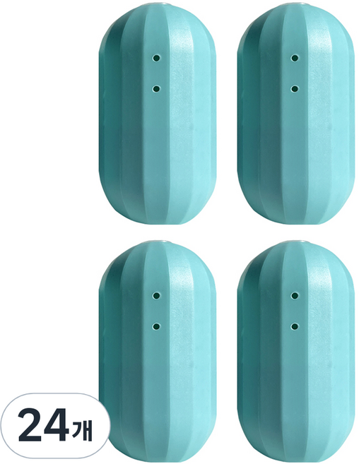 코끼리리빙 자동 변기 세정제 민트, 230g, 24개