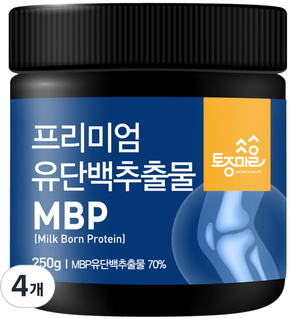 토종마을 프리미엄 유단백추출물 MBP, 250g, 4개