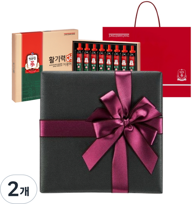 정관장 활기력 조이 16p + 쇼핑백, 320ml, 2개