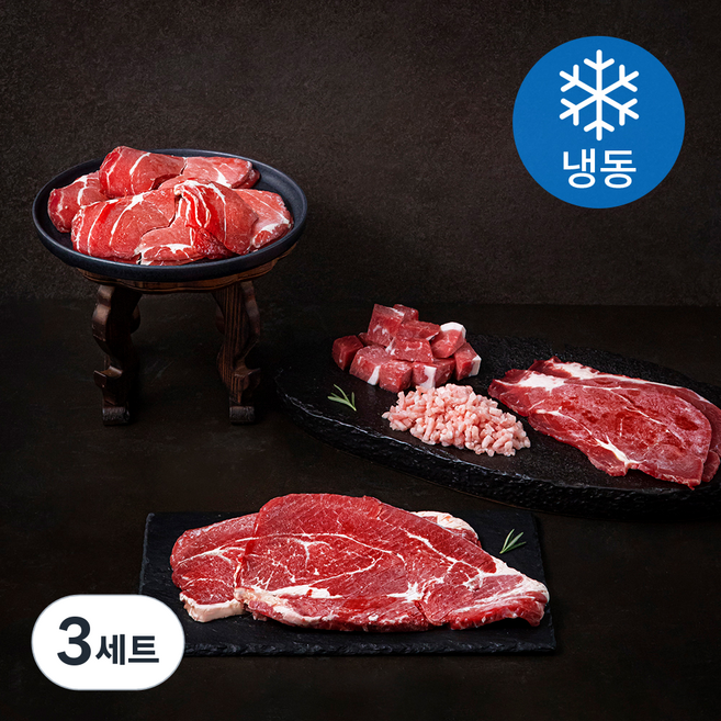 미트코리아 제수용 고기 모둠 2.5kg (냉동), 3세트