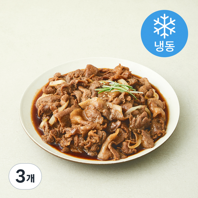 미국산 사조프레시미트 돈목전지 양념육 간장 불고기 (냉동), 1kg, 3개