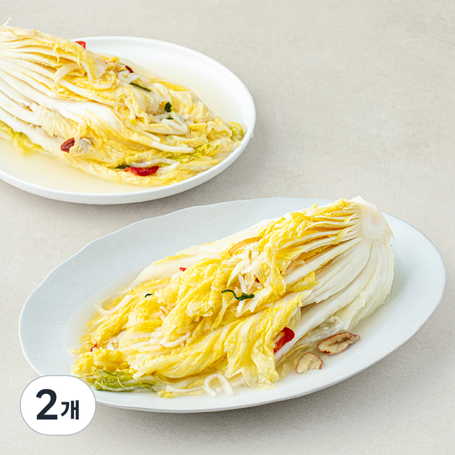 한울 백김치, 3kg, 2개