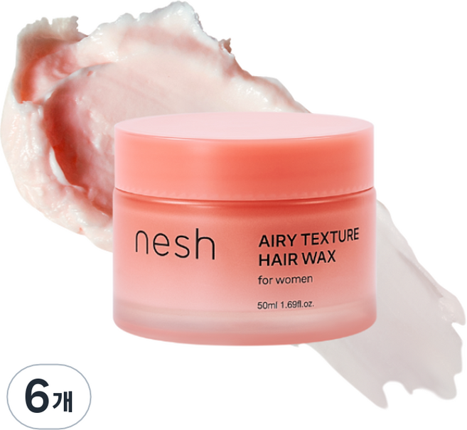 네쉬 에어리 텍스처 헤어 왁스, 50ml, 6개