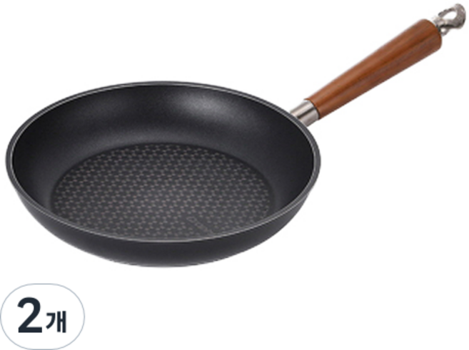 해피콜 인덕션 그래핀 IH 프라이팬, 24cm, 2개