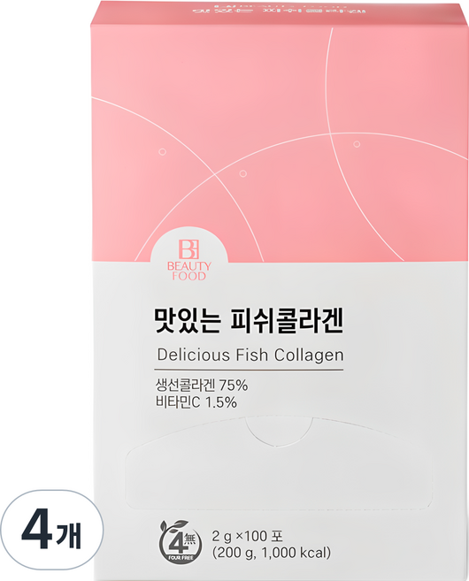 비타민하우스 맛있는 피쉬콜라겐, 4개, 200g