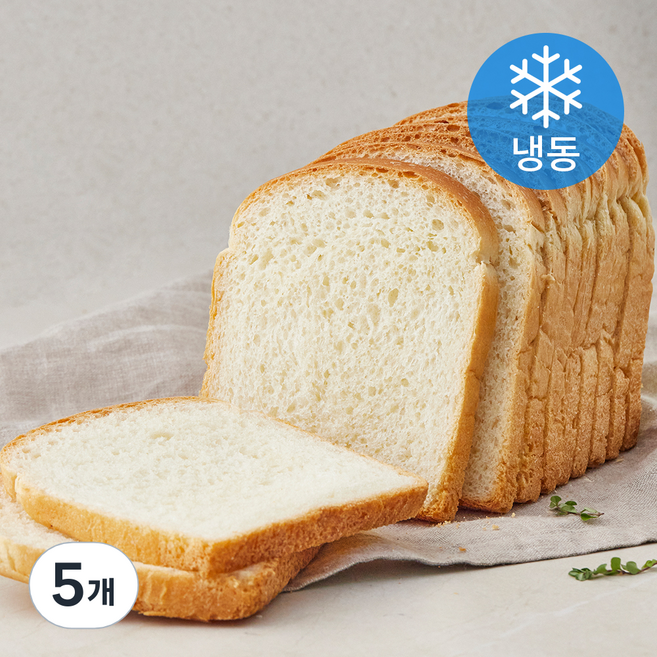 더브레드블루 우리밀식빵 (냉동), 440g, 5개