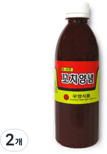 우영식품 꼬치 양념소스 매운맛, 460g, 2개
