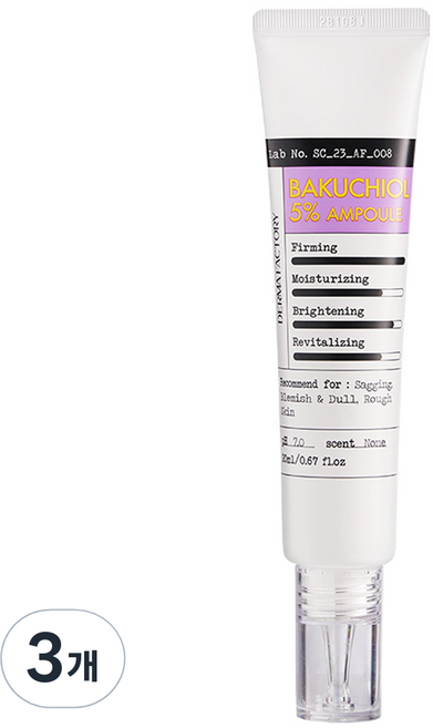 더마팩토리 바쿠치올 5% 앰플, 20ml, 3개