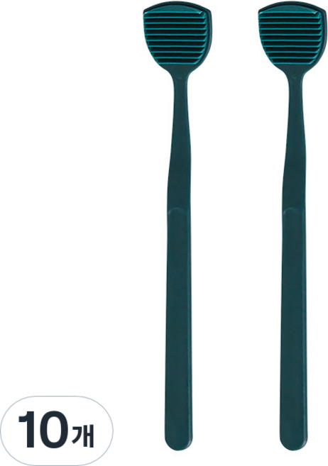 생활도감 10중 스크래퍼 혀클리너 그린, 10개