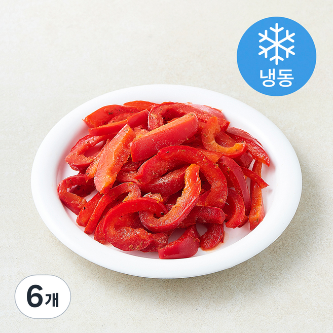 에브리푸드 로스트 파프리카 (냉동), 6개, 500g