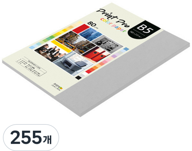 paperculture Print Pro 薄彩色影印紙 No 31 灰色 80g, 255個