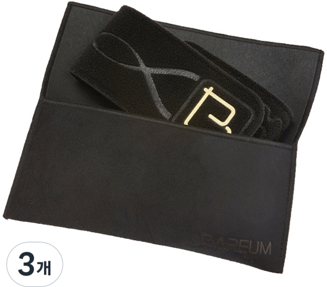 바름 바른자세 밴드 하체형 TM-L01 + 전용 파우치, 3개