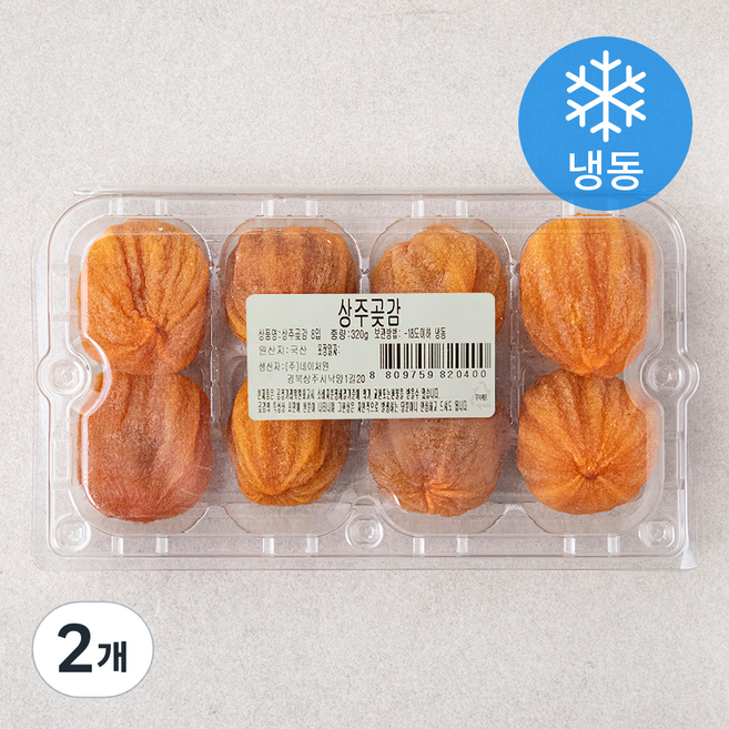 네이처원 상주곶감 (냉동), 2개, 320g(8입)