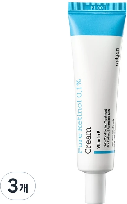 오피겐 순수 레티놀 0.1% 크림, 3개, 30ml - 쿠팡