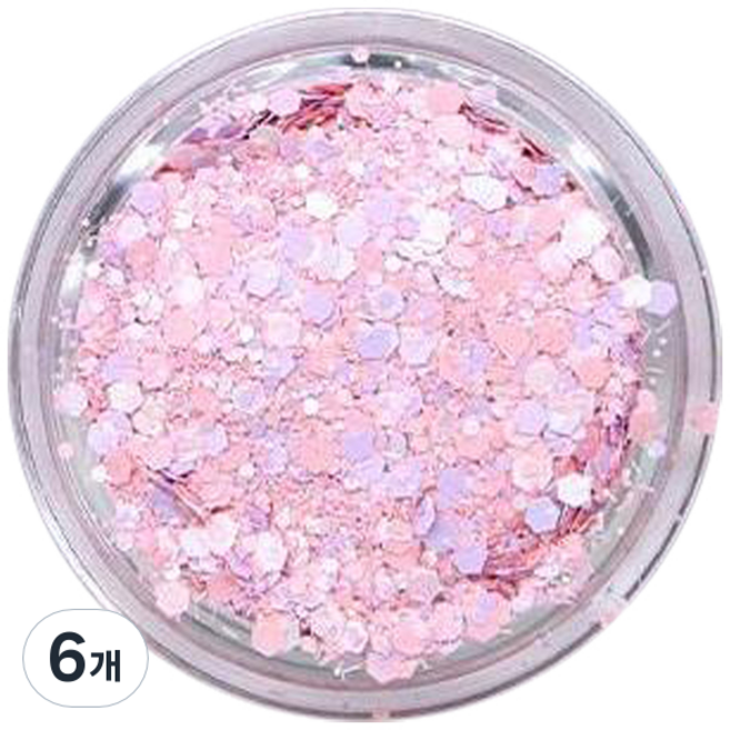 젤로젤로 해피버스데이 네일 글리터, GL078, 6개