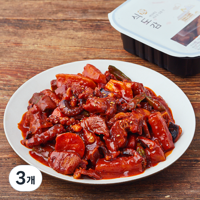 식도감 매콤 낙지갈비찜, 400g, 3개