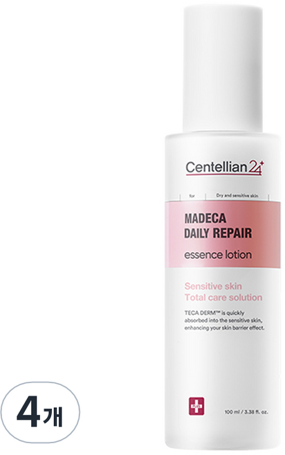 센텔리안24 마데카 데일리 리페어 에센스로션, 100ml, 4개