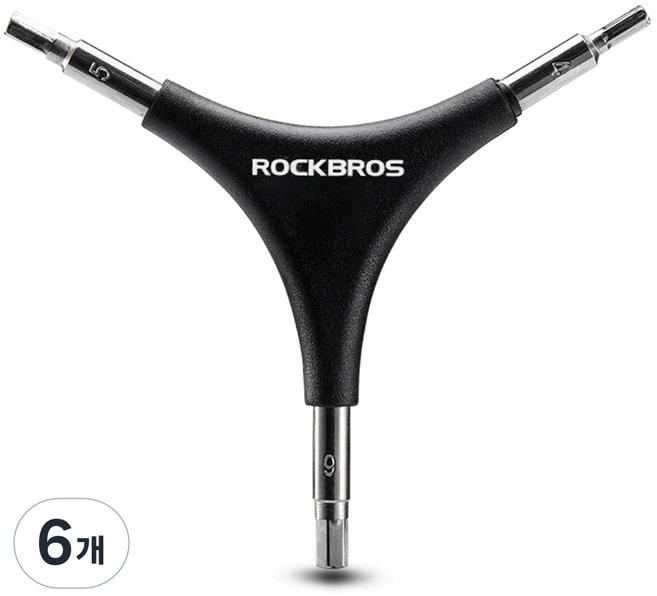 ROCKBROS 洛克兄弟 便攜式三角扳手 GJ736A, 6個