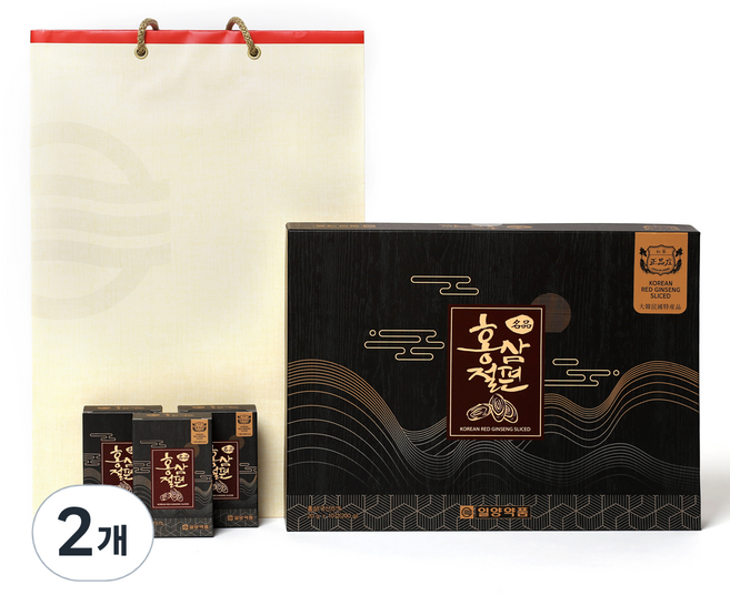 일양약품 명품 홍삼절편, 2개, 200g
