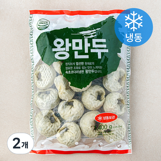푸드웨어 속초 코다리 왕만두 (냉동), 1.4kg, 2개