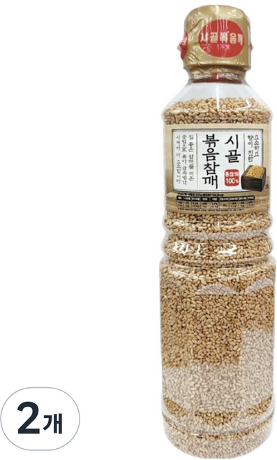 시골 볶음참깨, 230g, 2개