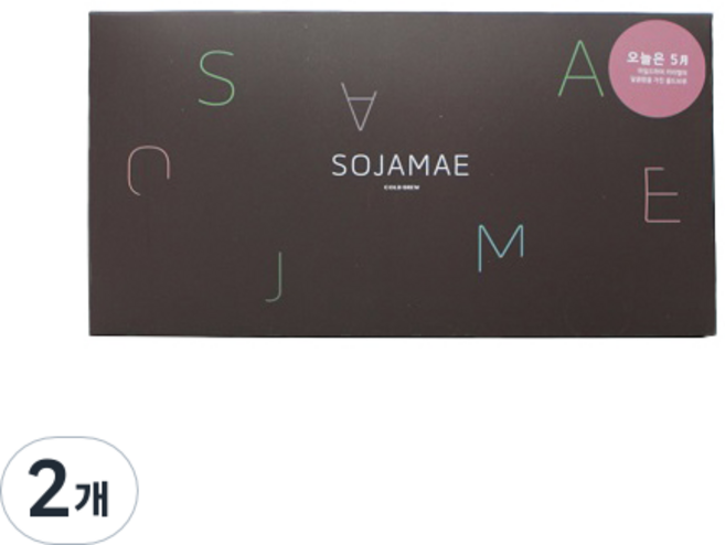 소자매커피 오늘은 5월 콜드브루 원두커피믹스, 30ml, 30개입, 2개