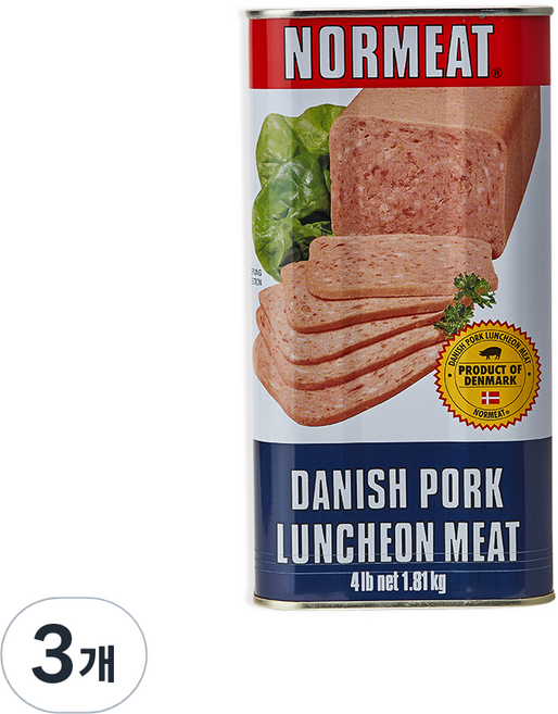 노미트 런천미트, 1.81kg, 3개