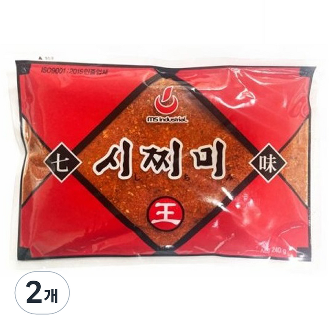 왕 시찌미, 240g, 2개