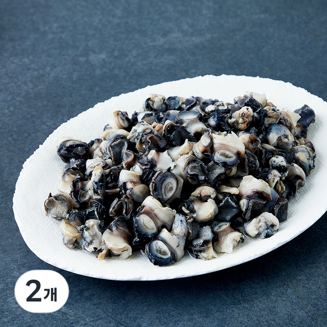 바다자리 국내산 손질 생물 논우렁살 (냉장), 2개, 600g