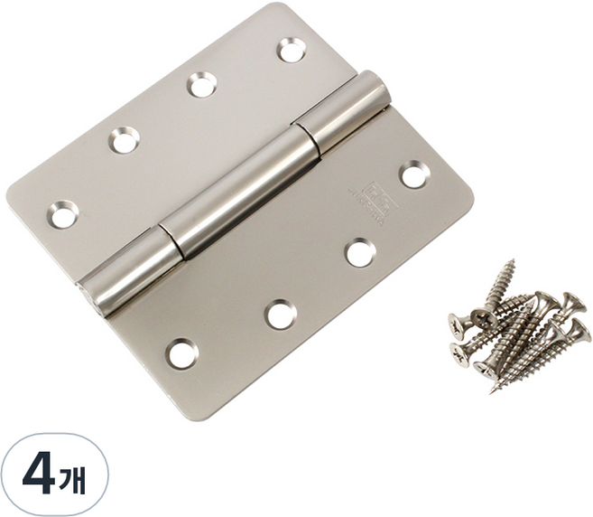 나비형 방문경첩, 4개