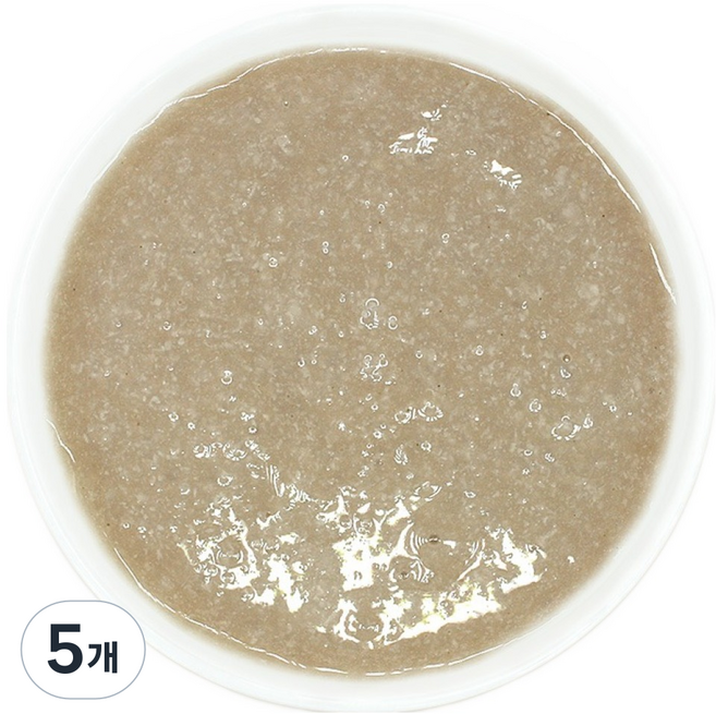 짱죽 초기 7개월부터 실온 이유식 한우콜라비묽은죽, 140g, 5개