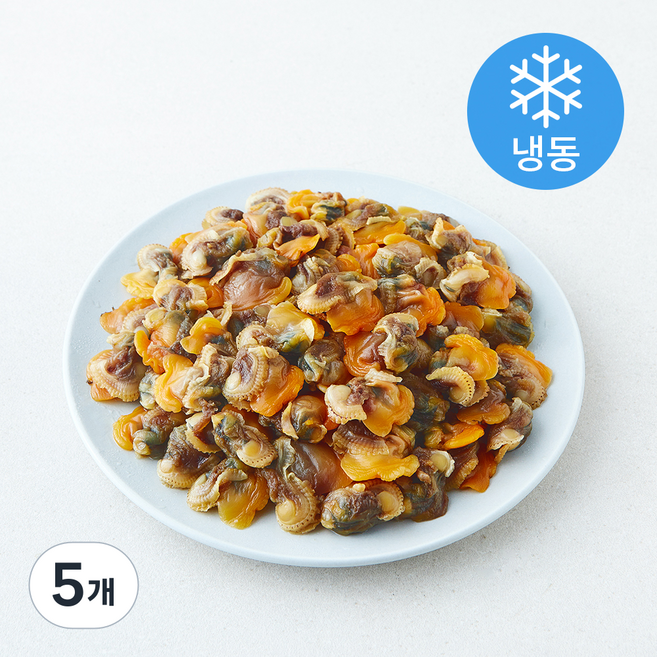 The더착한 자숙피조개살 (냉동), 5개, 500g
