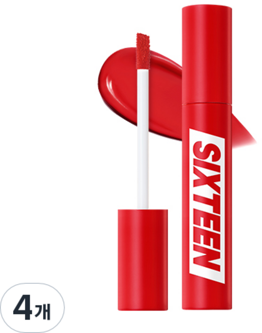 16브랜드 후르츄 틴트, 사과구미, 4.5g, 4개